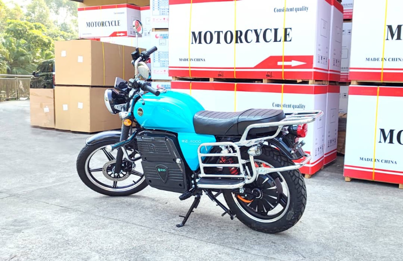 EZI ONE Heavy Duty electric motorcycle platform